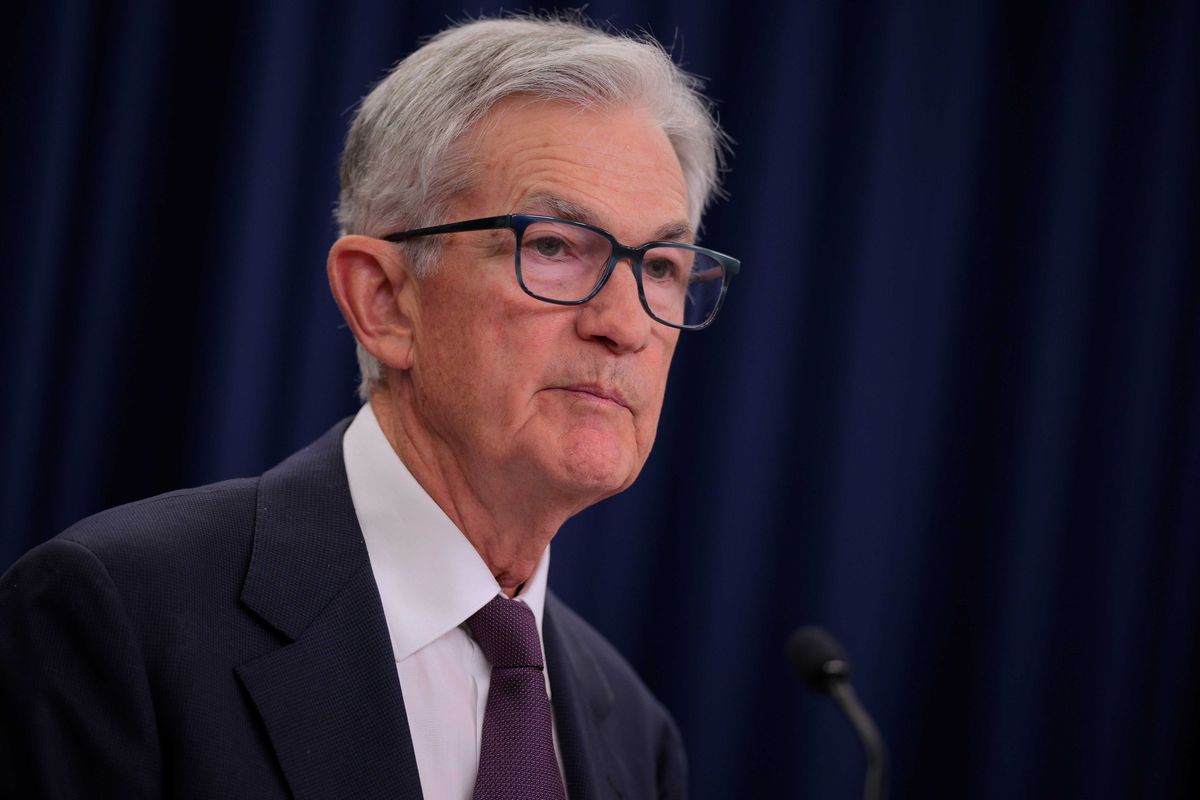 Federal Reserve Chair Jerome Powell holds a news conference following a two-day meeting of the Federal Open Market Committee at the Federal Reserve on September 17, 2025 in Washington, DC.