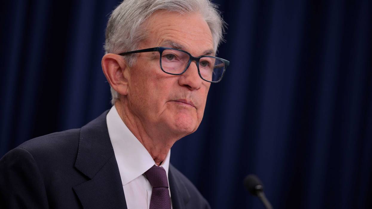 Federal Reserve Chair Jerome Powell holds a news conference following a two-day meeting of the Federal Open Market Committee at the Federal Reserve on September 17, 2025 in Washington, DC.
