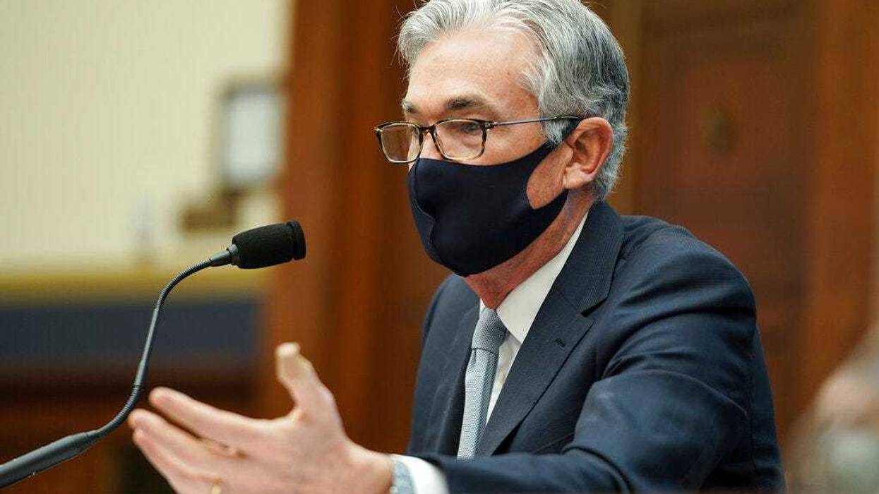 Federal Reserve Chairman Jerome Powell testifies before a House Financial Services Committee hearing on Capitol Hill in Washington, Wednesday, Dec. 2, 2020.