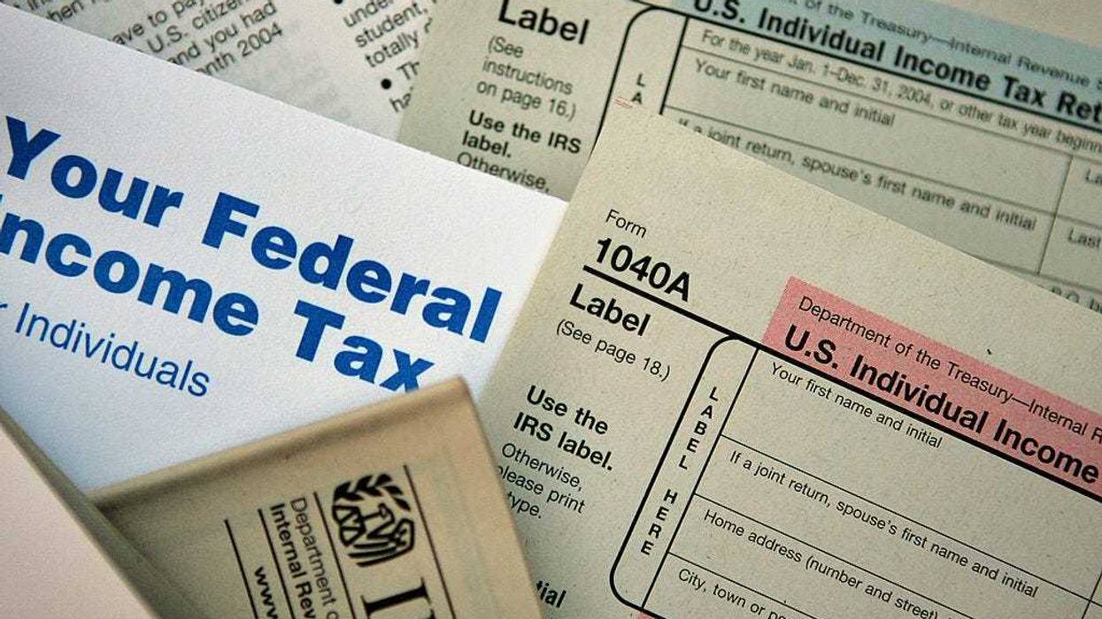 Federal tax forms.