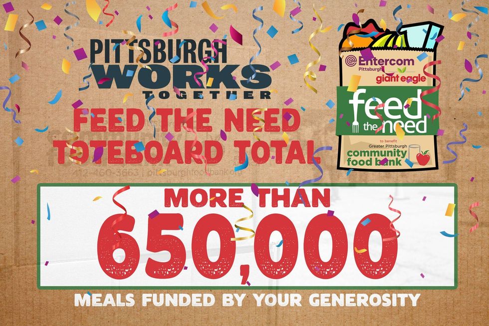 Feed the Need 2021 Final Toteboard Total