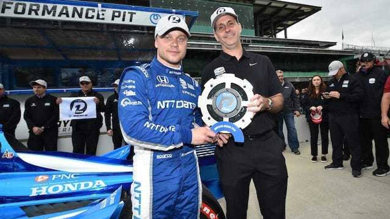 Felix Rosenqvist Grabs IndyCar Grand Prix Pole Position