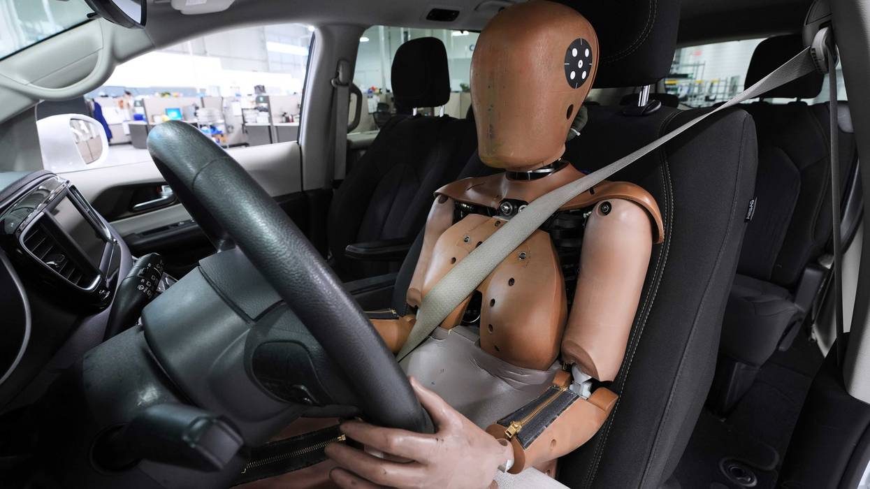 Female Crash Test Dummy