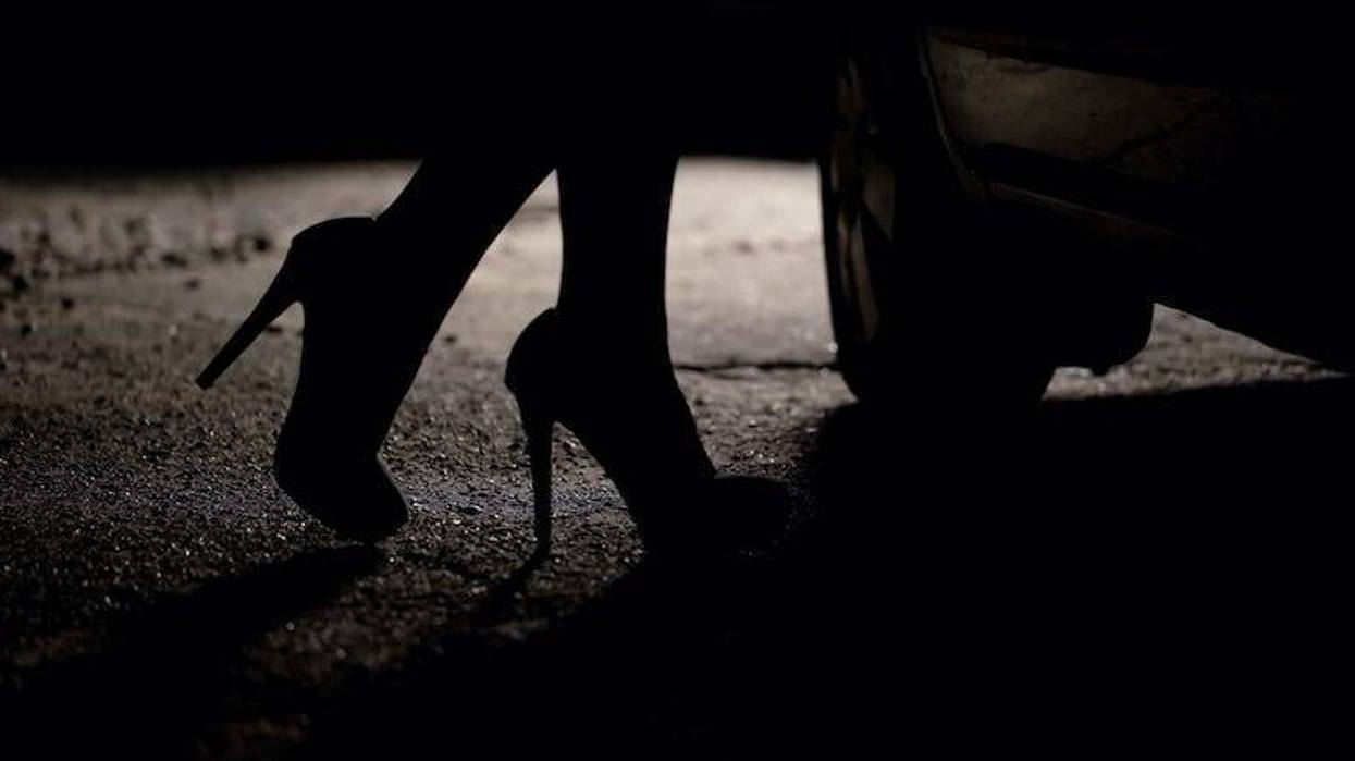 Female Legs, High Heels, Car, Night