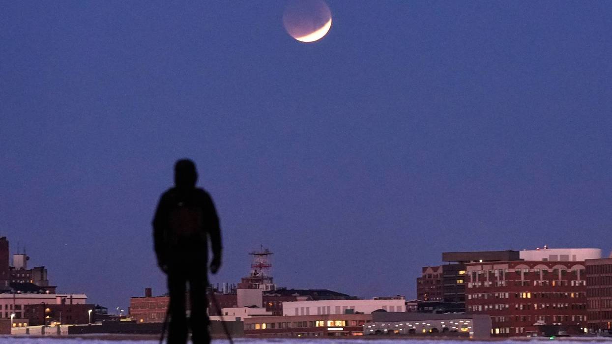 Near-total lunar eclipse is coming up with the Americas in prime position