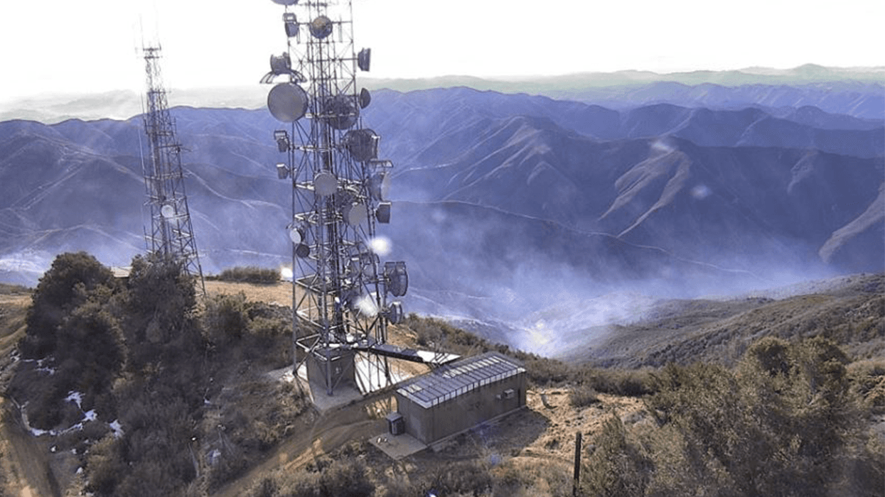 FILE - A photo shared by Cleveland National Forest officials on March 3, 2022 when the 553-acre Jim Fire was just 15% contained. By March 4 fire officials updated that the fire was around the same size but 50% contained.