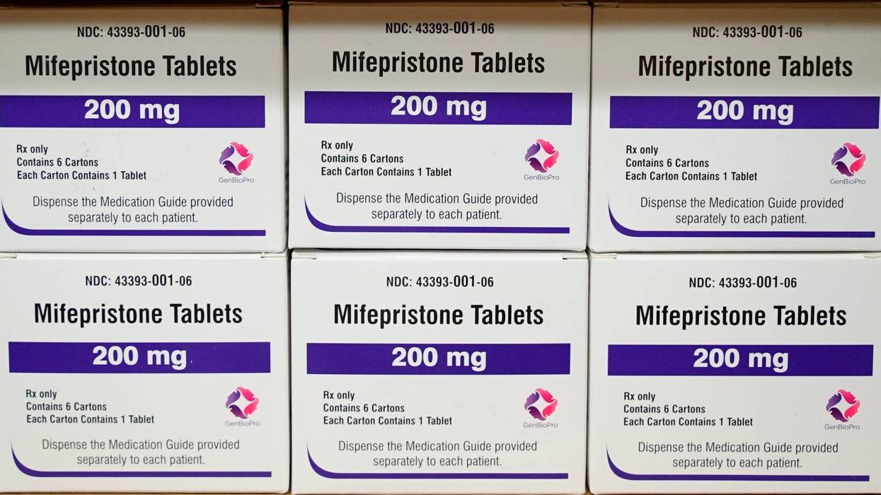 FILE - Boxes of the drug mifepristone sit on a shelf at the West Alabama Women's Center in Tuscaloosa, Ala., on March 16, 2022. The Supreme Court on Thursday, June 13, 2024, unanimously preserved access to the medication that was used in nearly two-thirds of all abortions in the U.S. last year, in the court’s first abortion decision since conservative justices overturned Roe v. Wade two years ago.