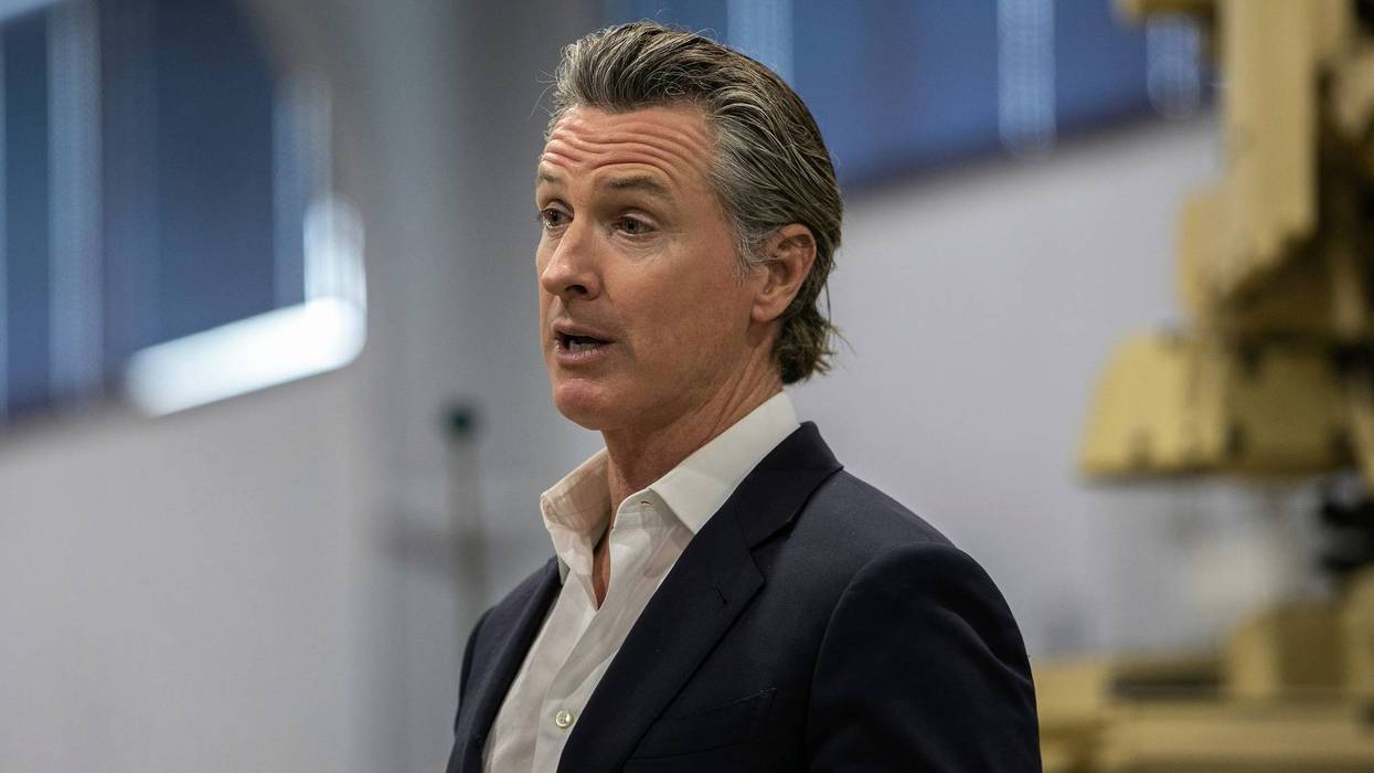 FILE - California Gov. Gavin Newsom speaks at a news conference in National City, Calif., on March 19, 2023. Newsom has asked lawmakers to pass a bill that would empower regulators to penalize oil companies for price gouging at the pump. The bill has its first vote in the state Senate on Thursday, March 23, 2023.