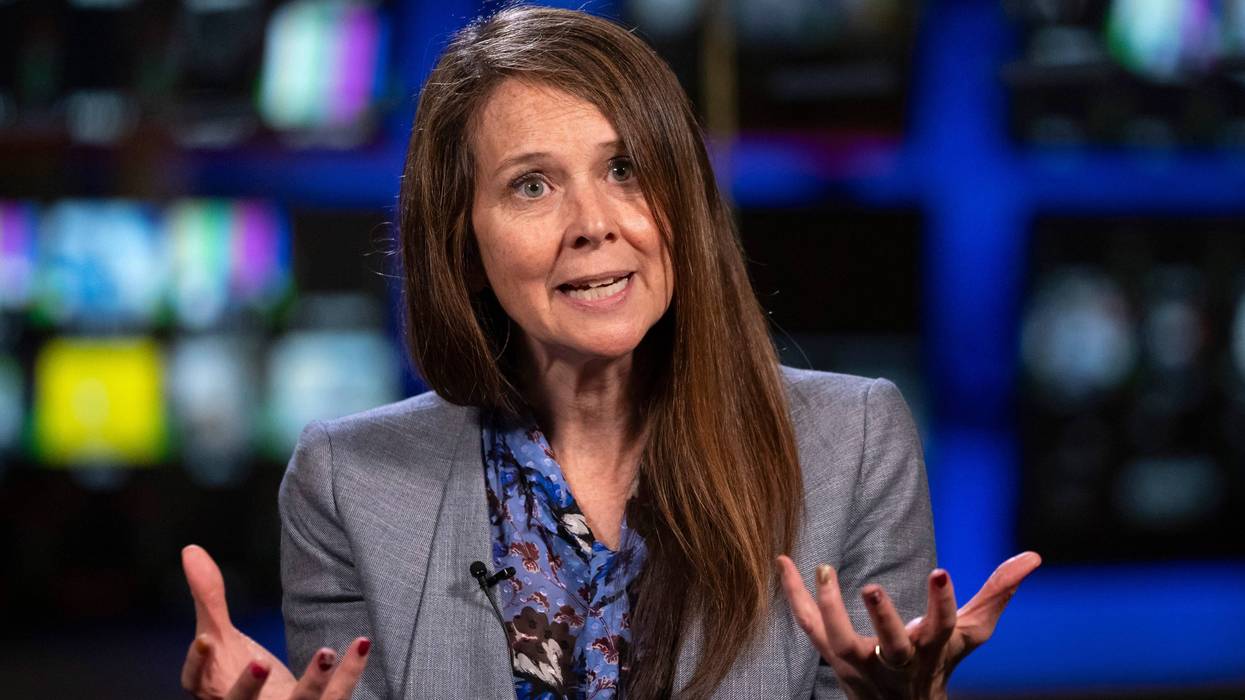 FILE - Director of the U.S. Cybersecurity and Infrastructure Security Agency (CISA) Jen Easterly speaks to The Associated Press in Washington, Oct. 2, 2024.