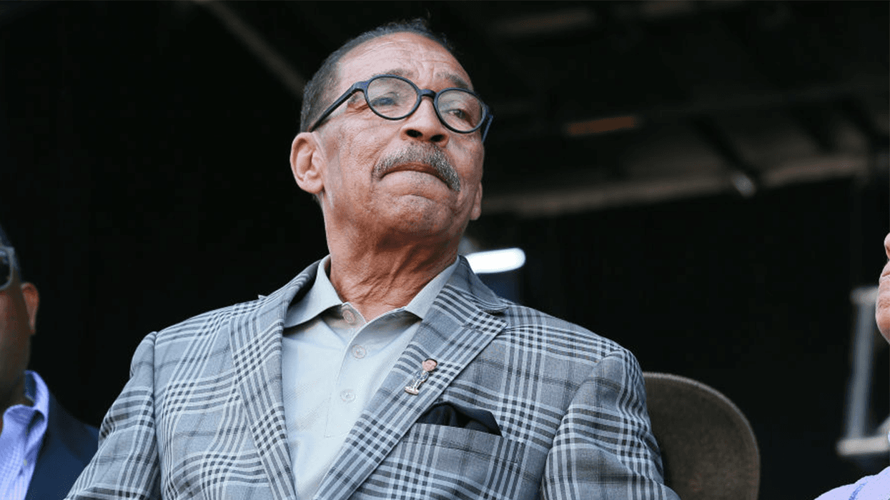 FILE - Herb Wesson attends the official unveiling of City Of Los Angeles' Obama Boulevard in honor of the 44th President of the United States of America on May 04, 2019 in Los Angeles.