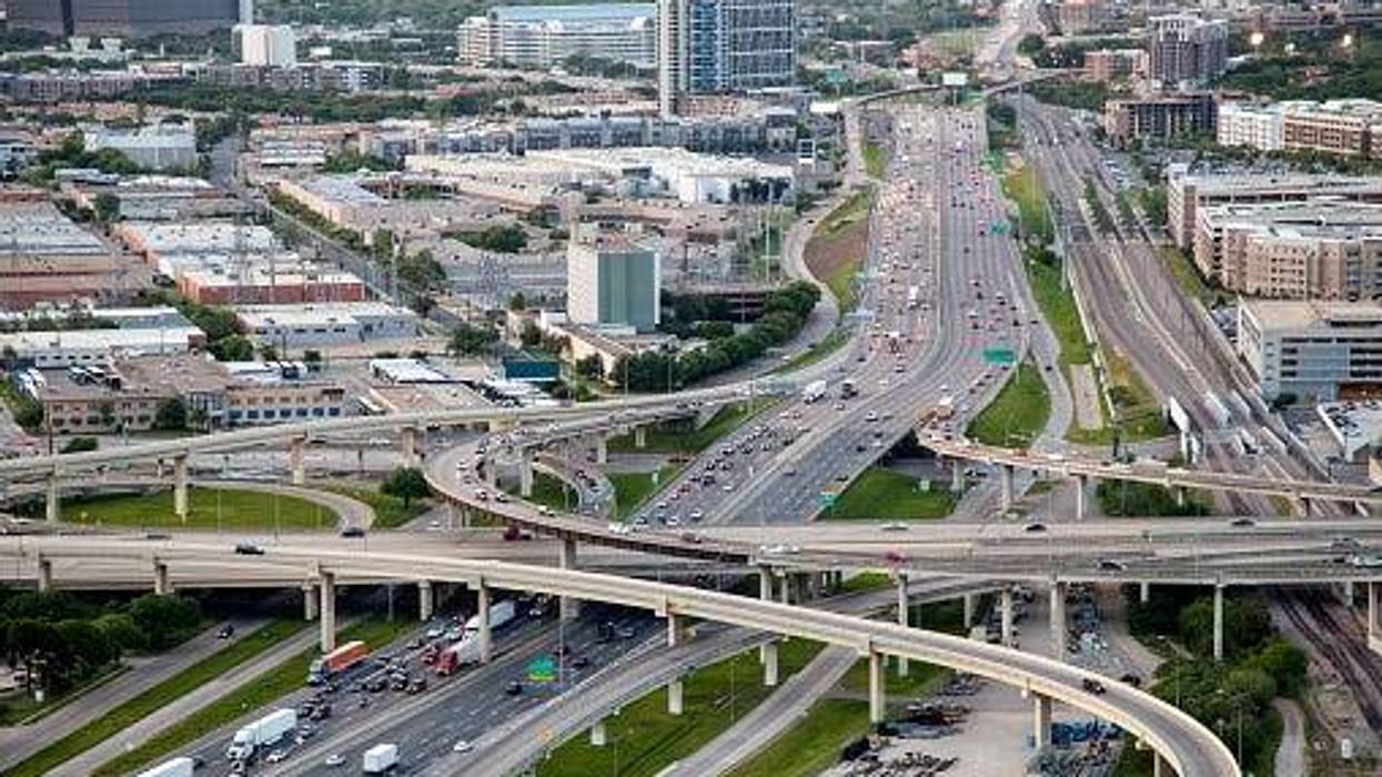 FILE: Highways in Dallas, Texas.