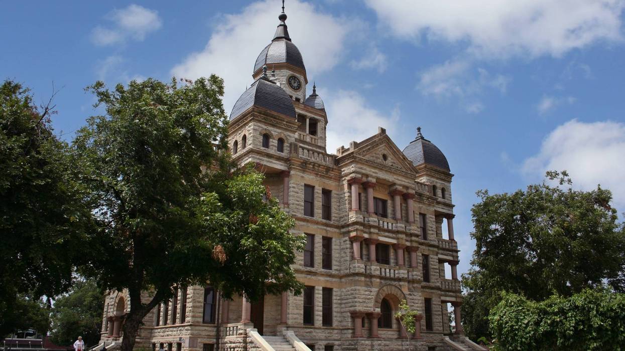 FILE: Historic Denton County courthouse in Denton, Texas.