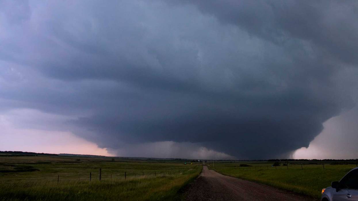 file image of a tornado over fields