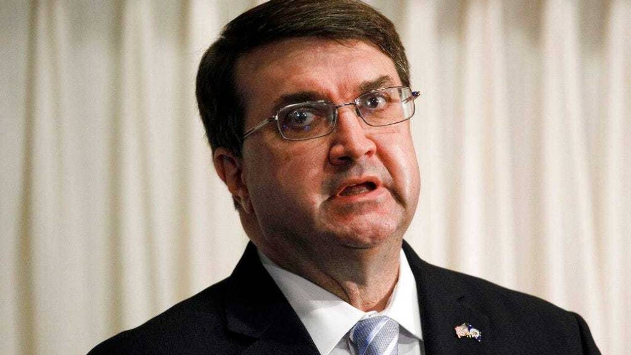 FILE - In this July 7, 2020 file photo, Secretary of Veterans Affairs Robert Wilkie speaks at the National Press Club in Washington.