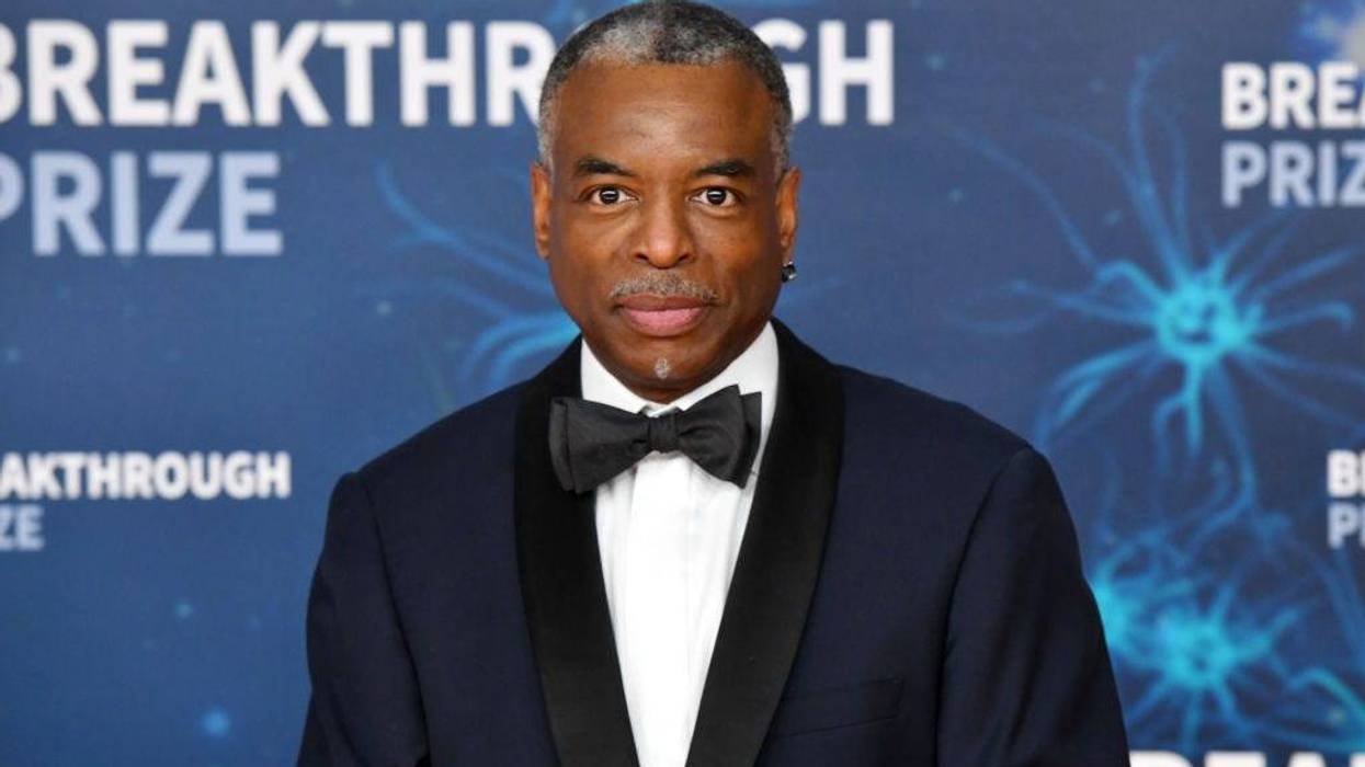 FILE - LeVar Burton attends the 2020 Breakthrough Prize at NASA Ames Research Center on Nov. 03, 2019 in Mountain View, Calif.