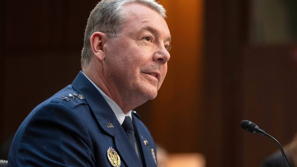 FILE - Lt. Gen. Jeffrey Kruse, director of the Defense Intelligence Agency, speaks during a hearing on Capitol Hill, Thursday, May 2, 2024, in Washington.