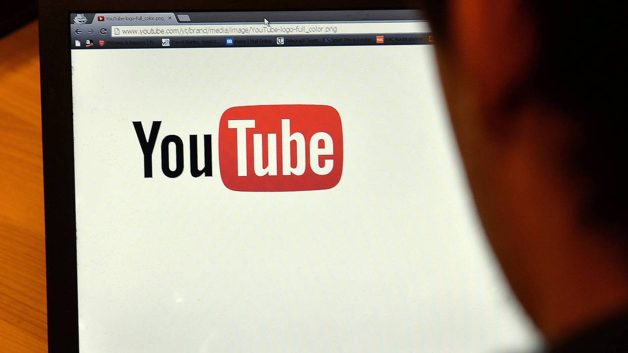 File photo dated 09/05/15 of a YouTube logo.