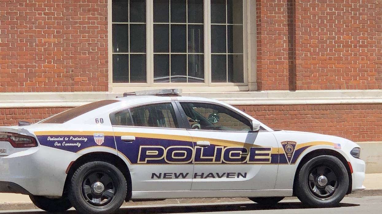 File photo of a New Haven police cruiser
