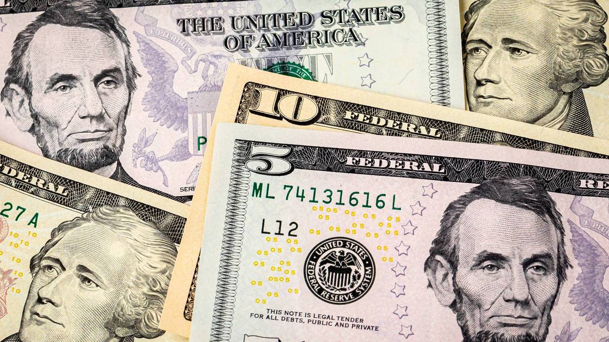 File photo of U.S. currency