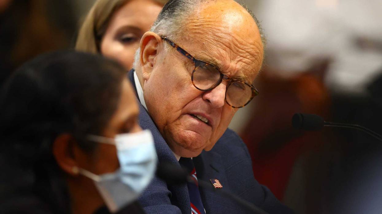 File photo: Rudy Giuliani in December 2020