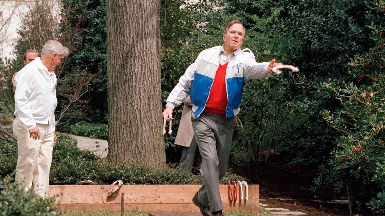 From tennis to T-ball, the White House's South Lawn is no stranger to sports. But not like the UFC