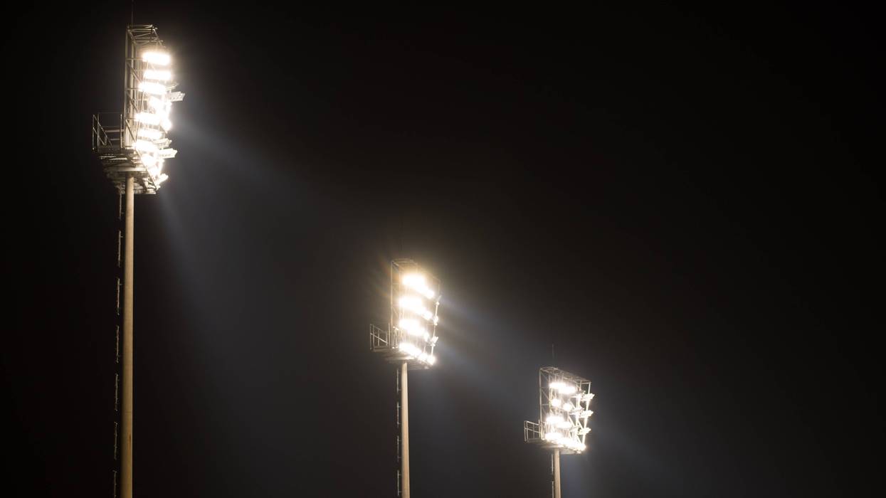 FILE: Stadium lights