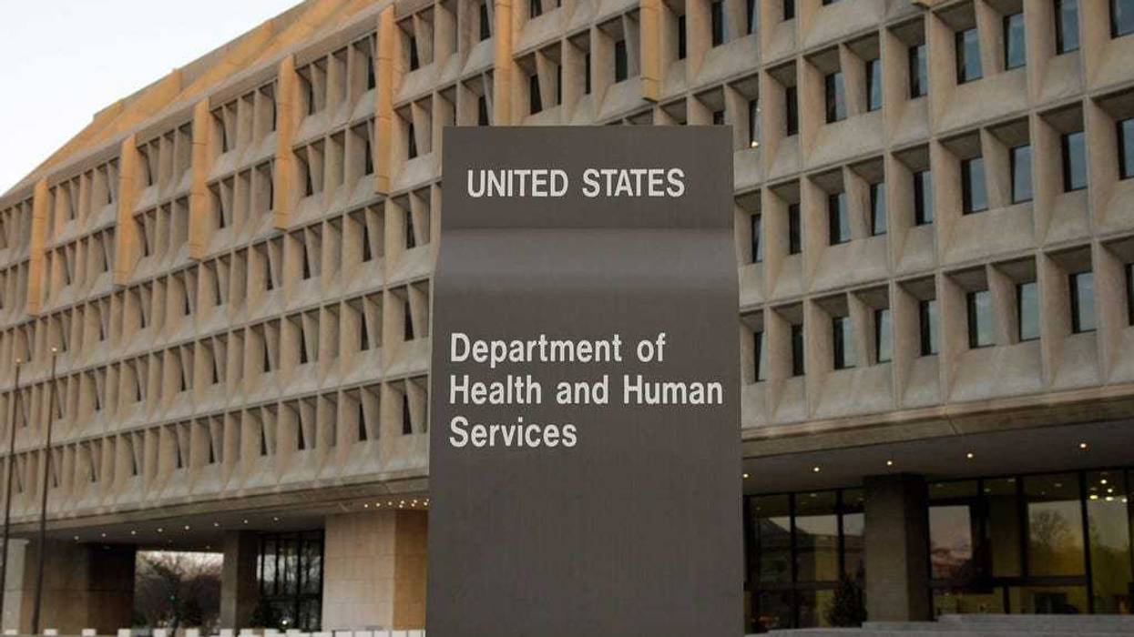 FILE - The Department of Health and Human Services building is seen in Washington, April 5, 2009.
