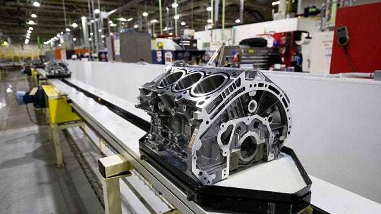 FILE - The Stellantis Dundee Engine Complex is pictured on August 18, 2022 in Dundee, Michigan.