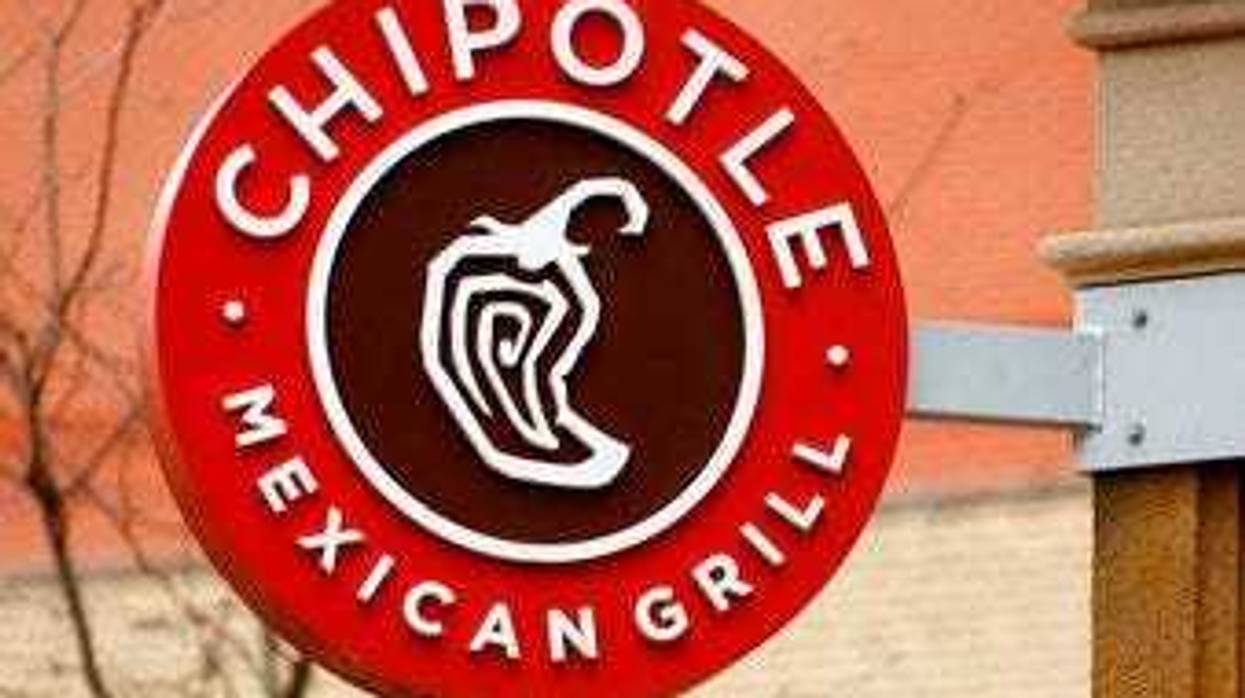 FILE - This Jan. 12, 2017, file photo shows the sign on a Chipotle restaurant in Pittsburgh. (AP Photo/Gene J. Puskar, File)