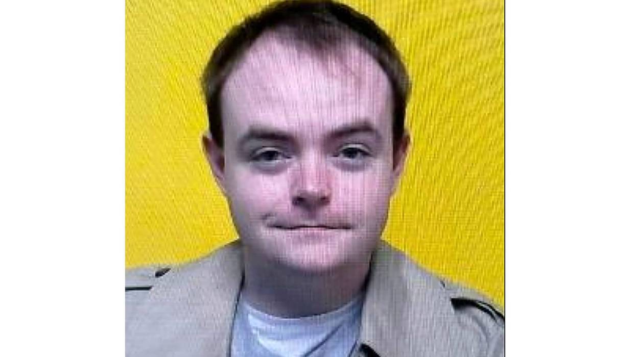 FILE - This photo provided by the Riverside Police Department shows Austin Lee Edwards, the suspect in a triple homicide in Southern California who died in a shootout with police on Nov. 25, 2022. A background investigator erroneously failed to check a would-be trooper's mental health history, allowing him to be hired for the Virginia State Police the year before he catfished and kidnapped a 15-year-old girl and killed three members of her family in California, according to officials in a letter Dec. 30, 2022.