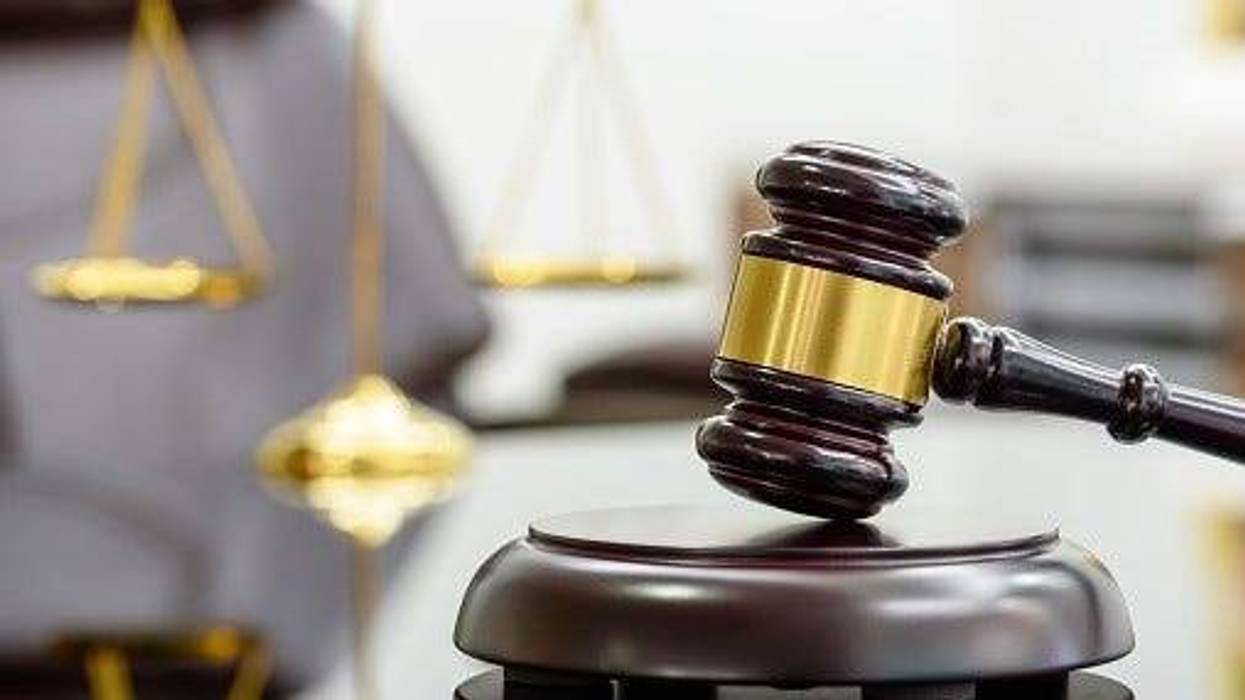 FILE: Wooden judge gavel or a wooden hammer used by a judge.