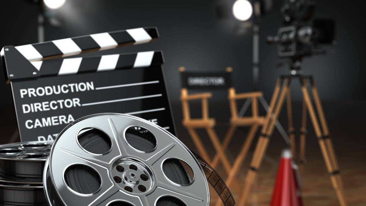 Film reel.