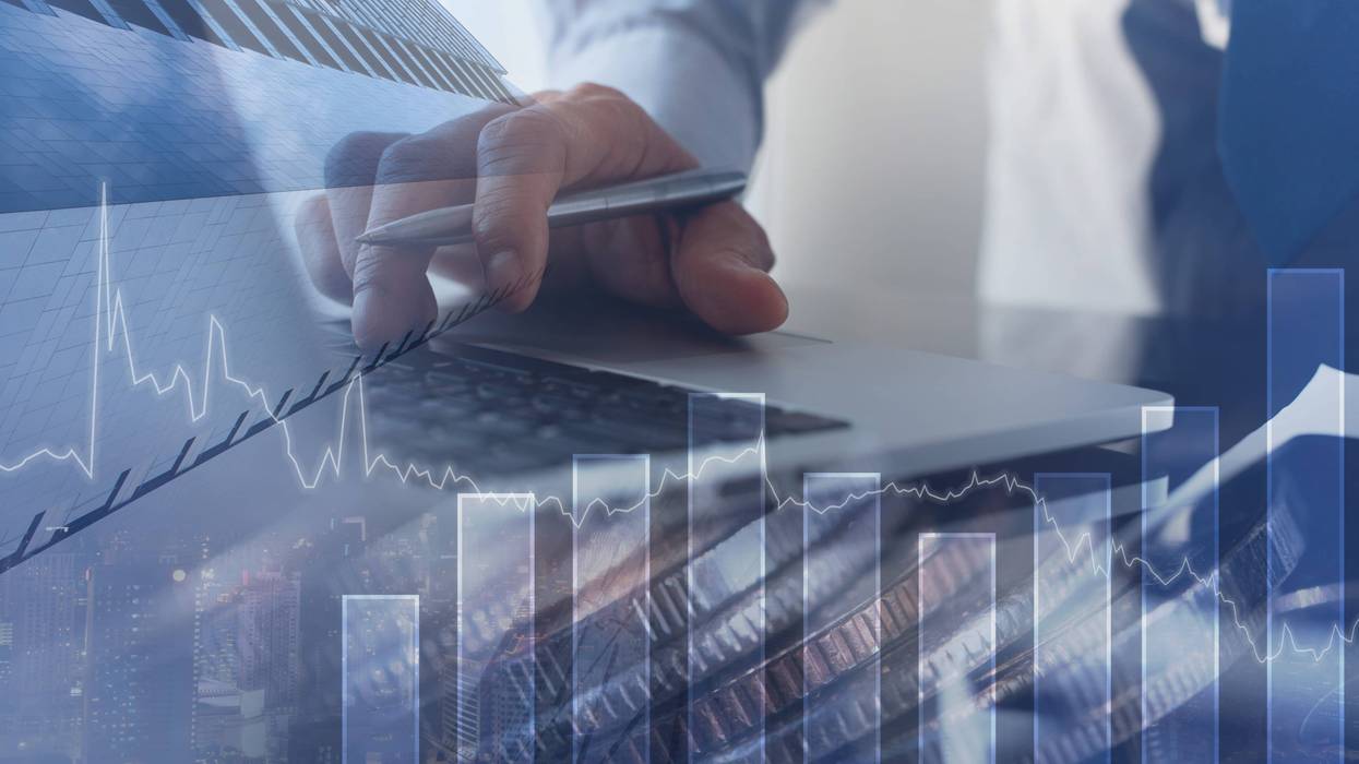 Finance concept - stock photo