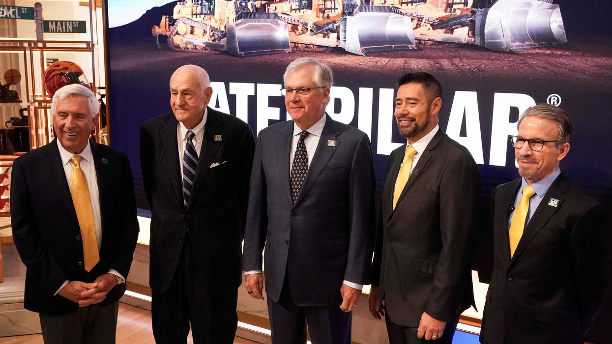 Financial Markets Wall Street Caterpillar