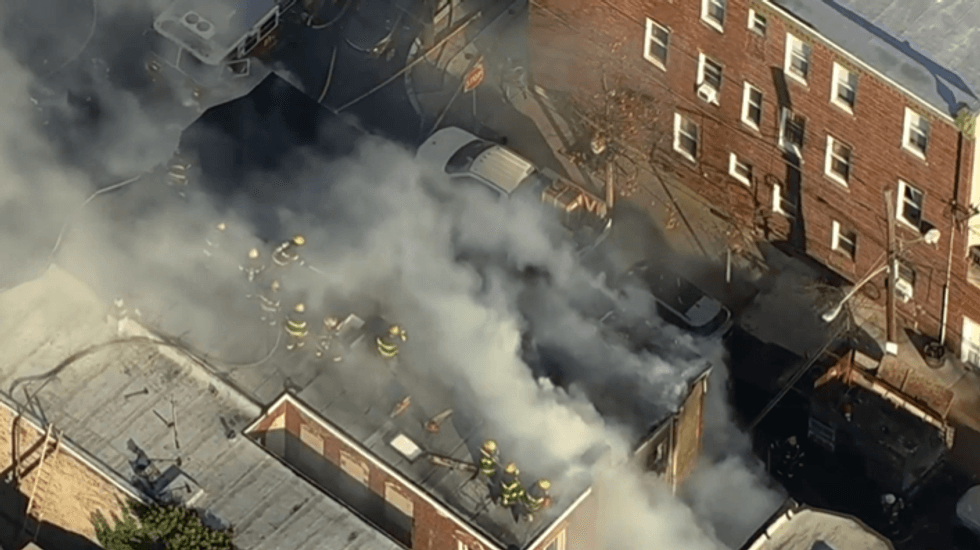 Fire at 7th and Tasker