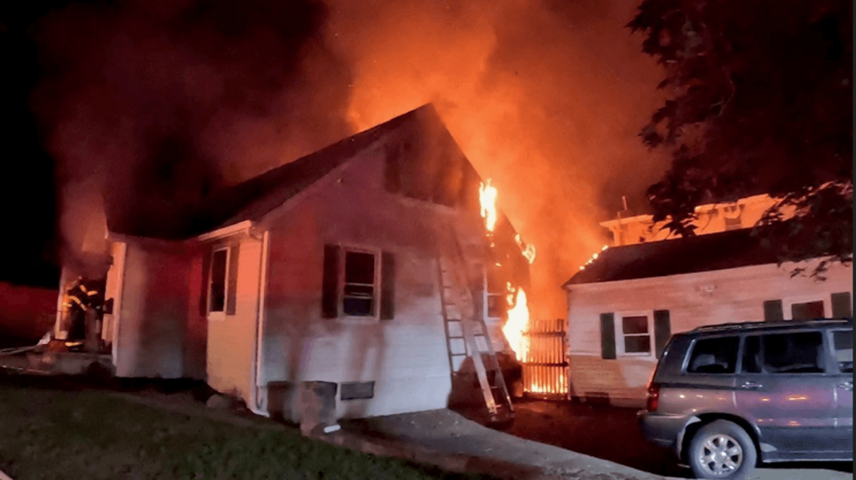 Fire at a home Saturday night in Norwalk
