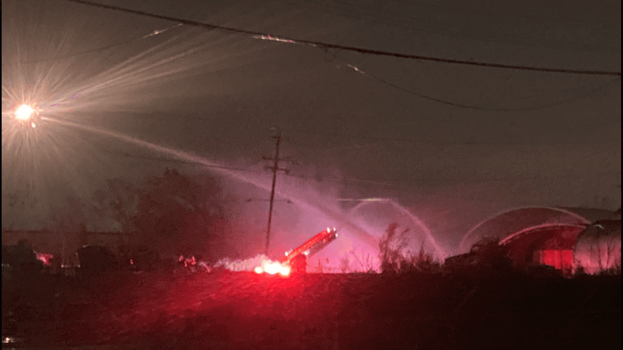 Fire at Livonia recycling center