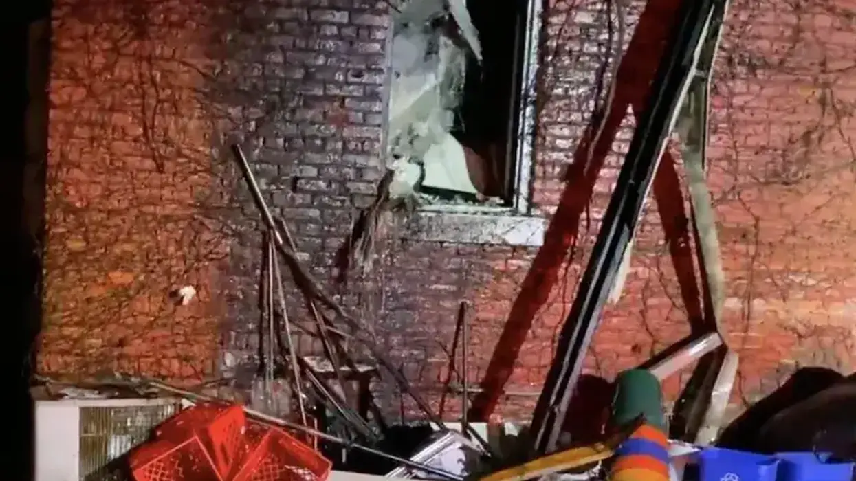 Fire at Mudgie's Deli