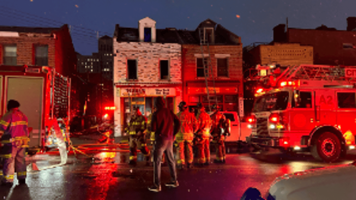 Fire at Nana's New York Hot Dogs