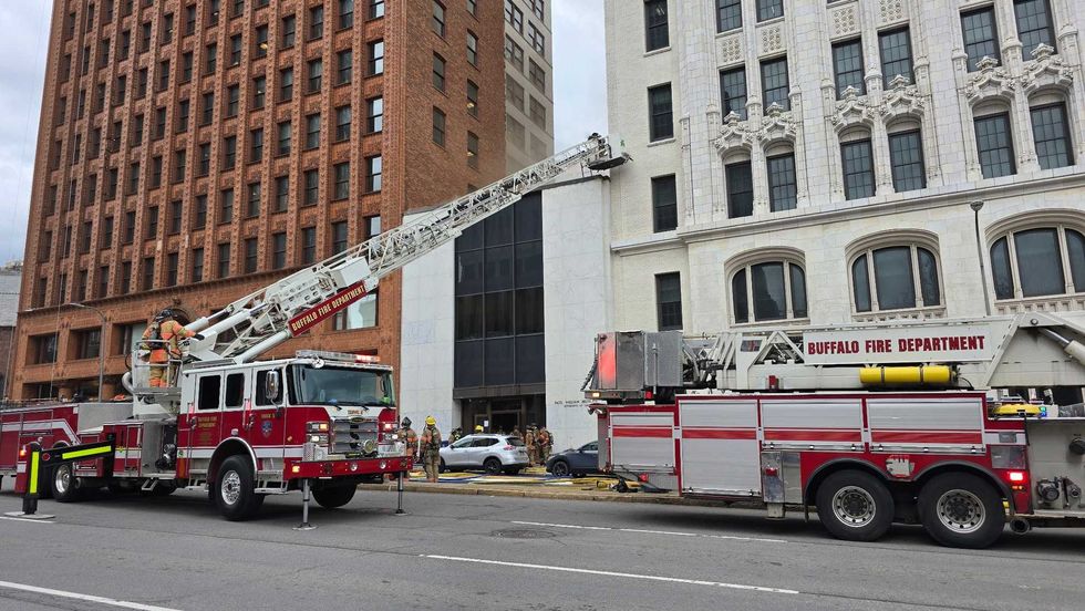 Fire at Paul William Beltz PC on Church Street