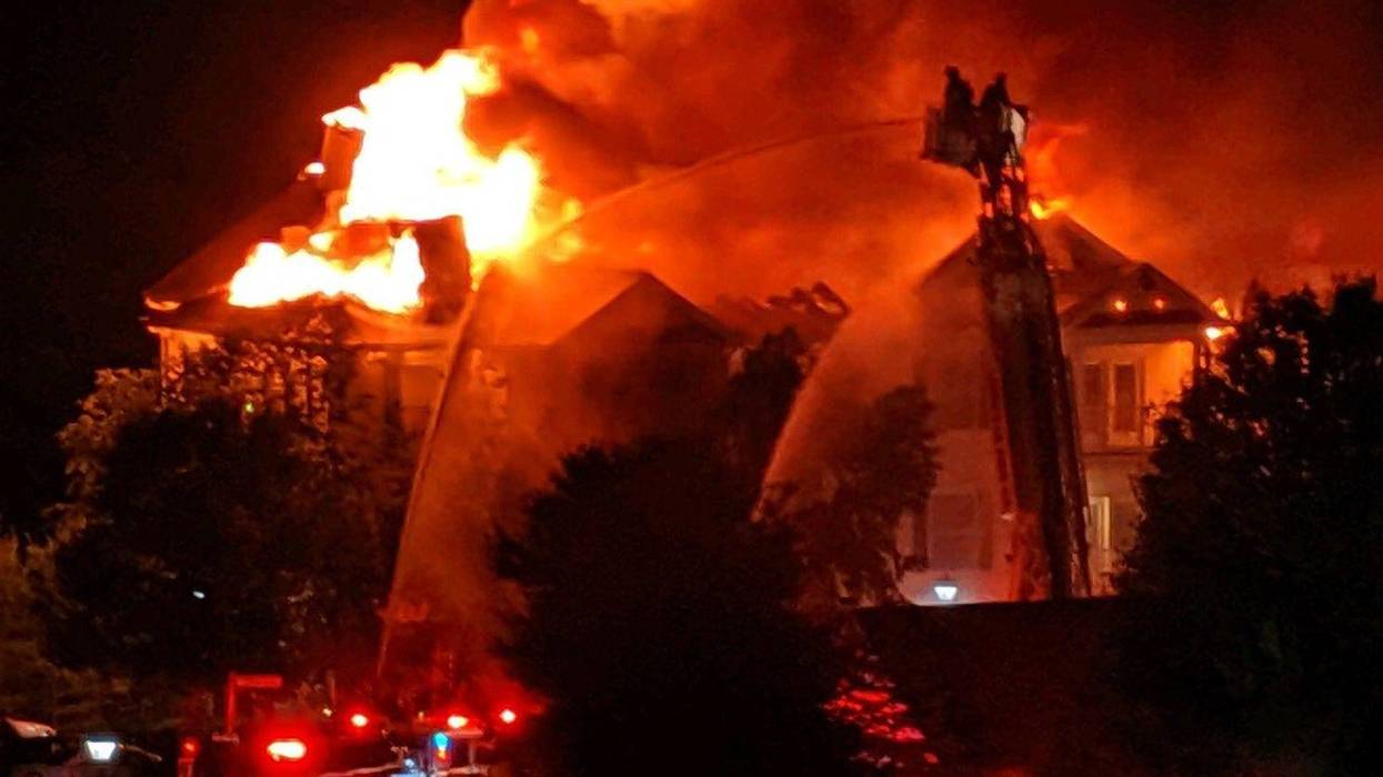 Fire at the ReNew Glenmoore apartments in Chester County sends 75 people out of their homes in the middle of the night.