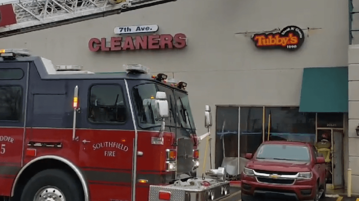 Fire at Tubby's in Southfield