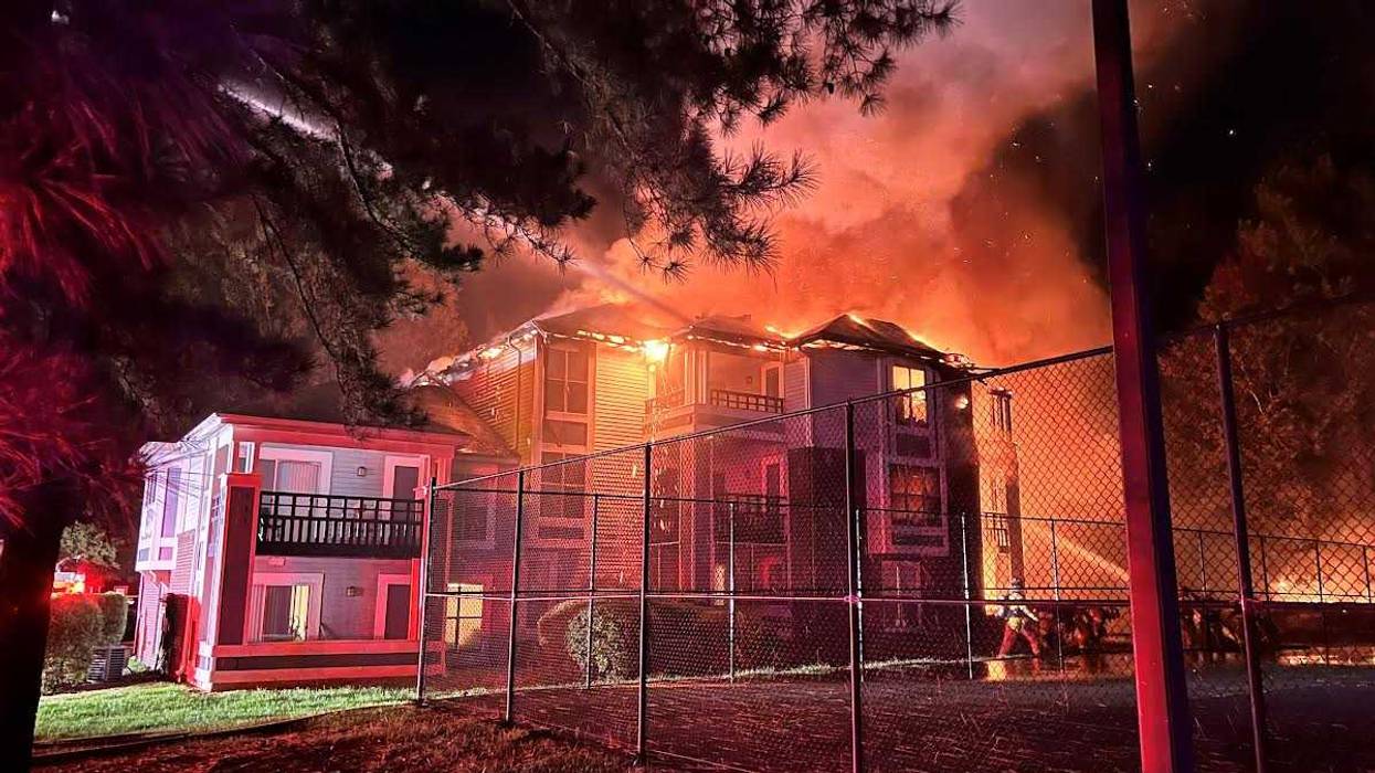 Fire at Waterford Apartments
