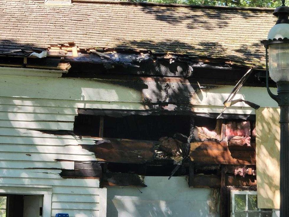 Fire damage