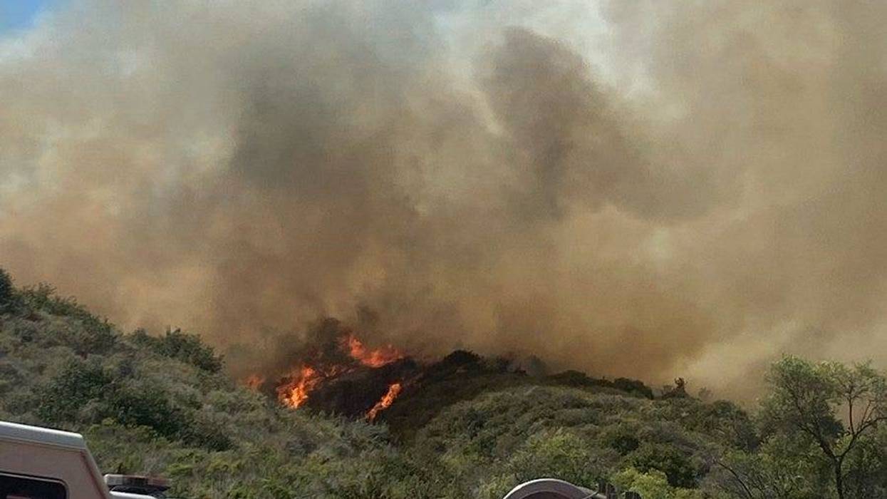 Fire in Laguna Niguel