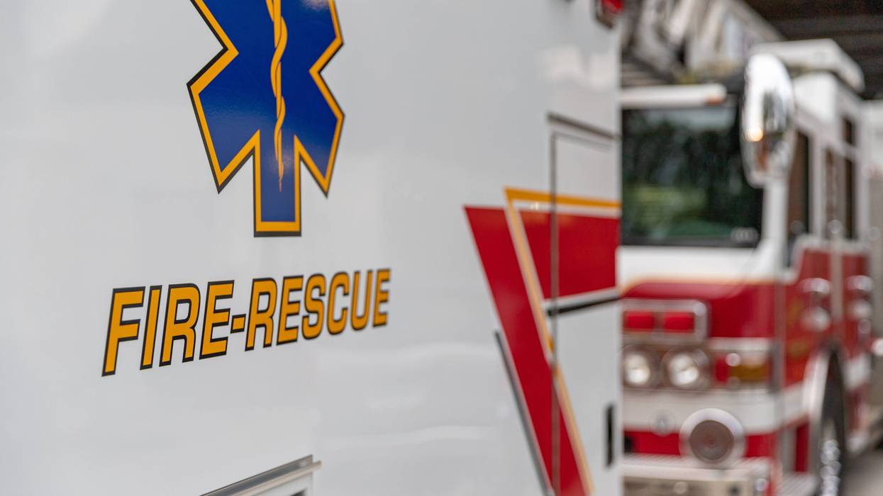 Fire rescue truck