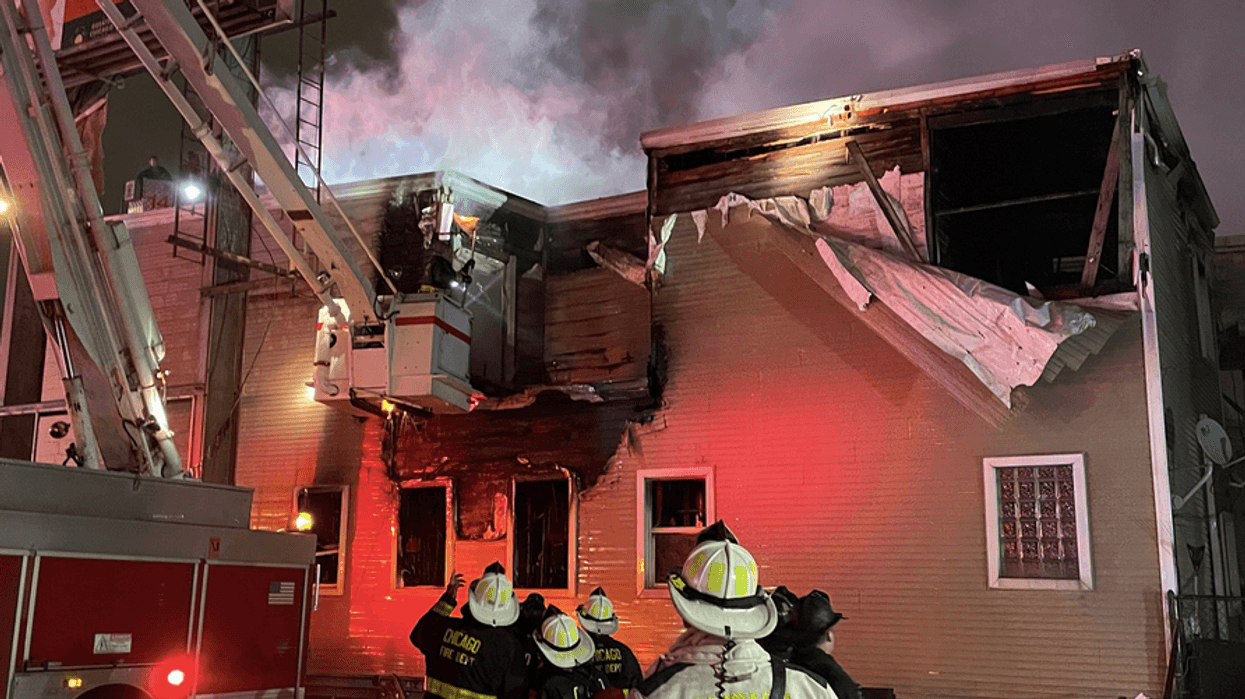 fire scene