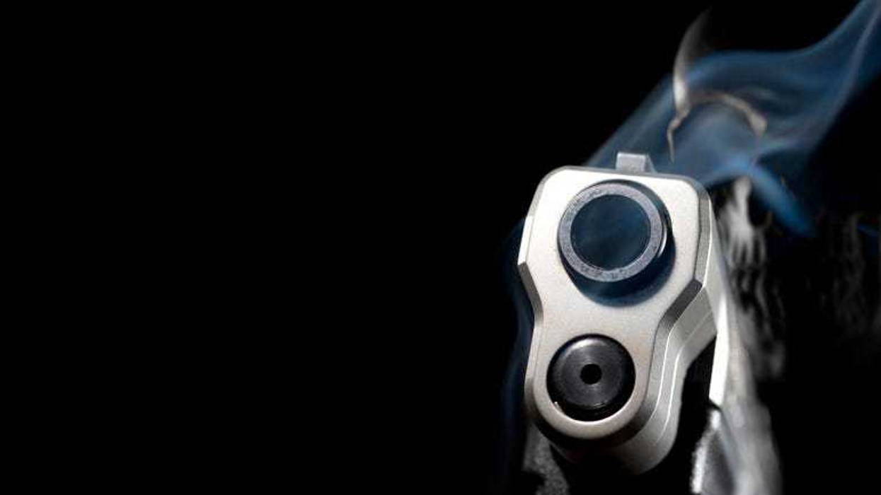 Firearm recently shot.