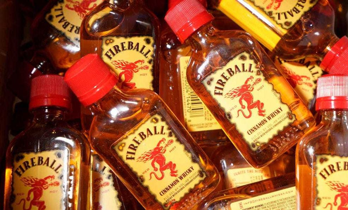 Fireball Cinnamon Whisky nips