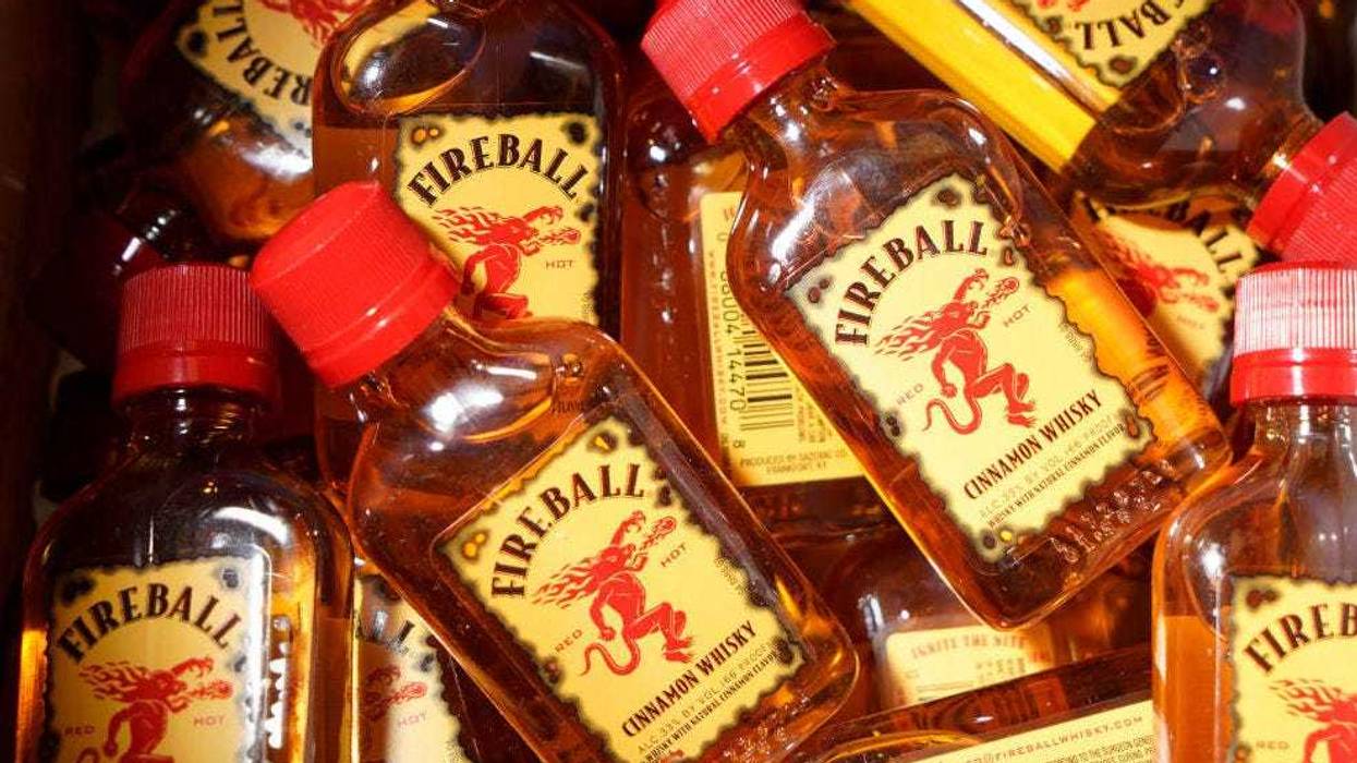 Fireball Cinnamon Whisky nips